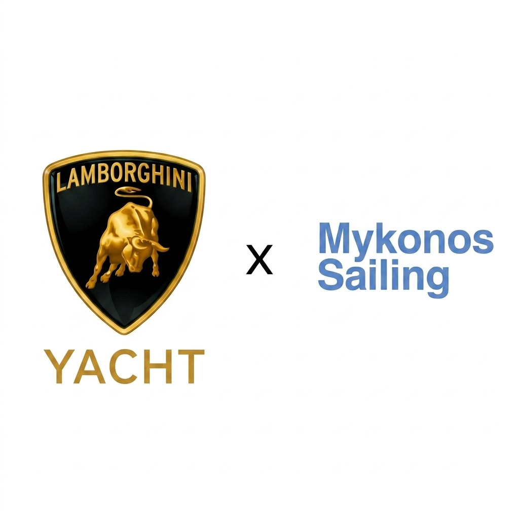 Mykonos Sailing × Lamborghini Yacht