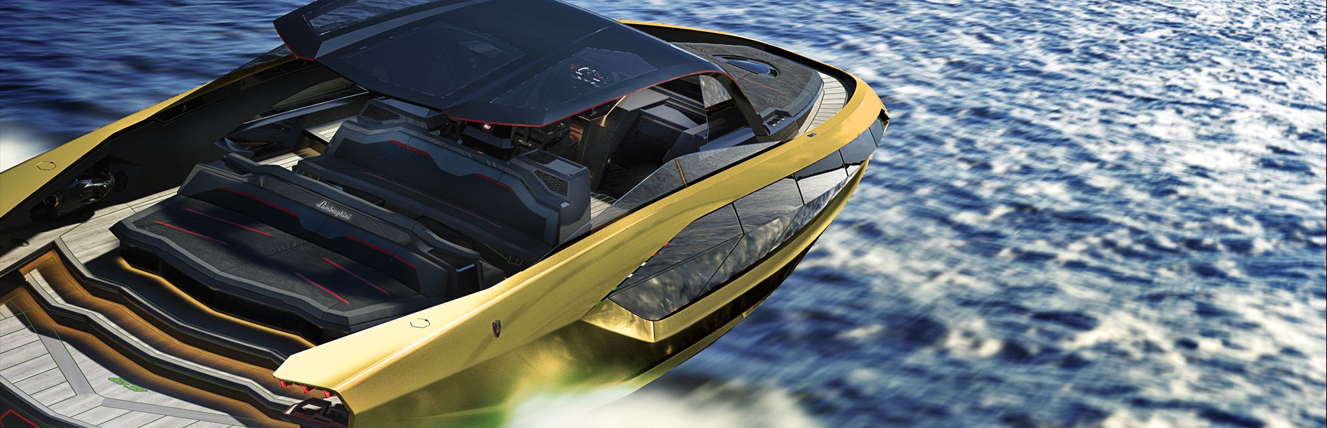 Yacht bow aerial